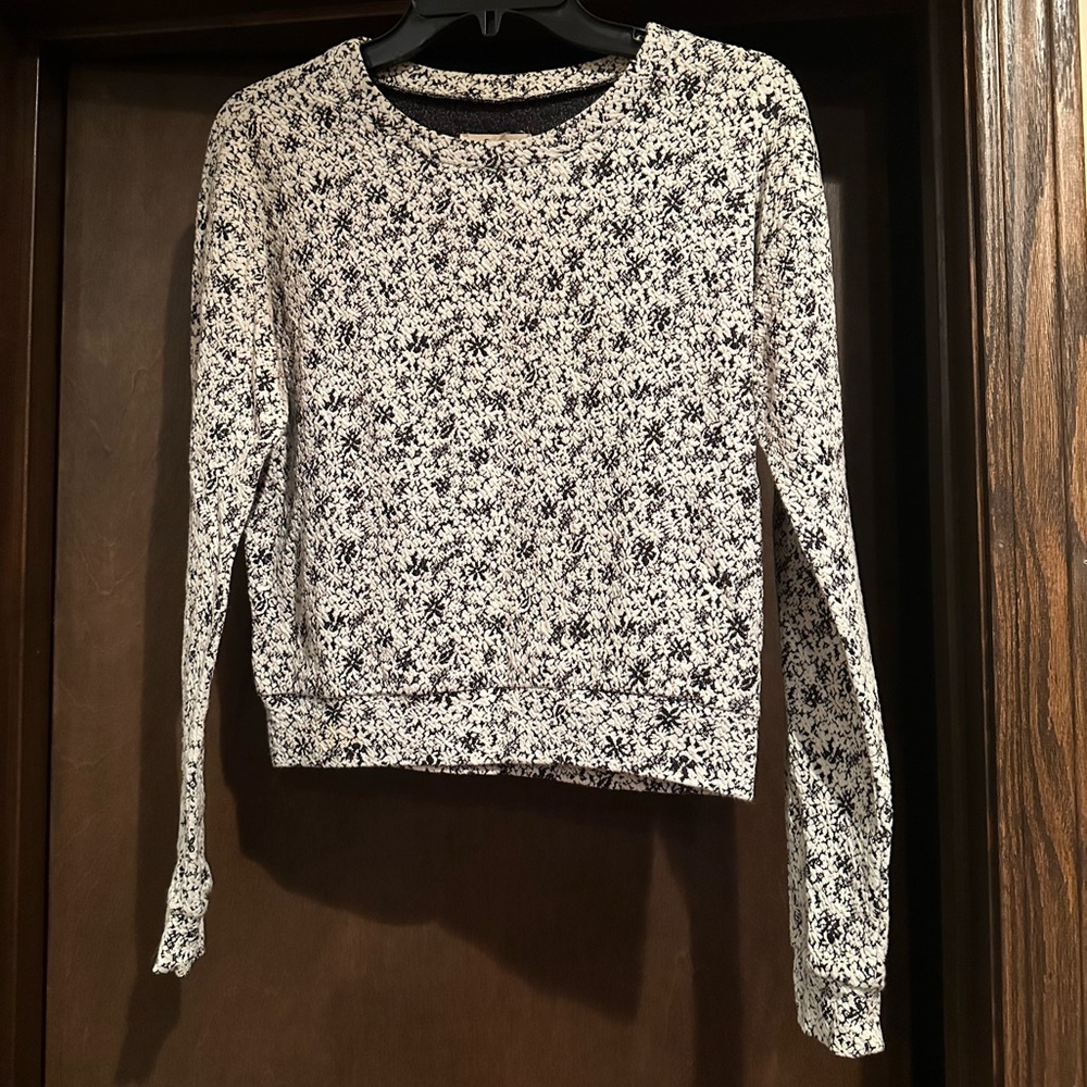 Hollister Floral Sweater